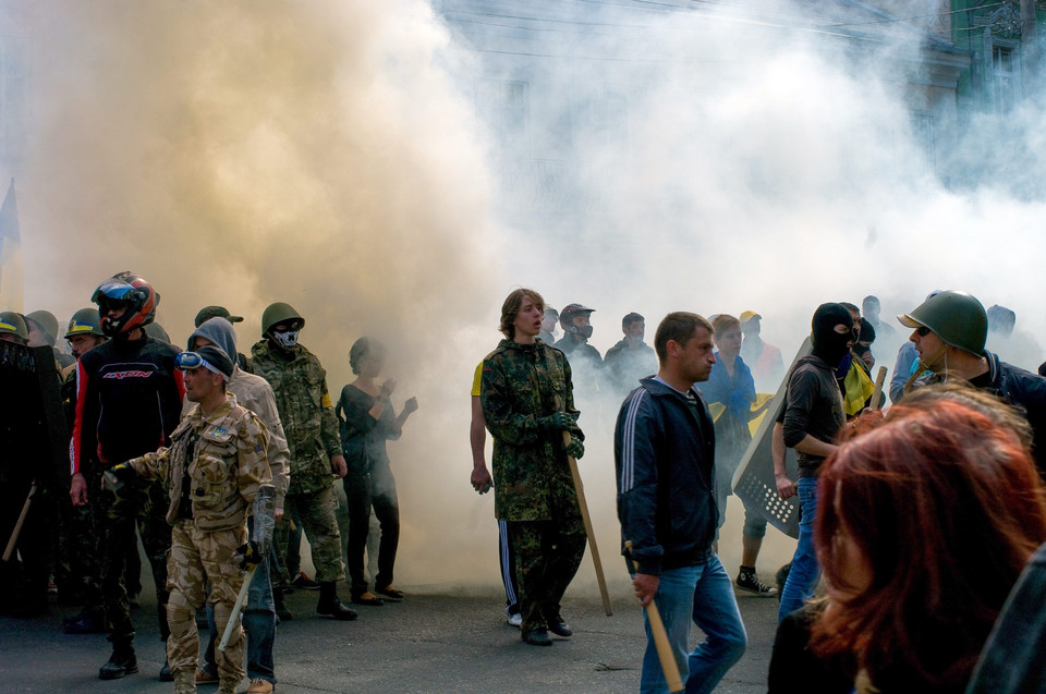 UKRAINE CRISIS (Crisis in Ukraine - One dead in Odessa)