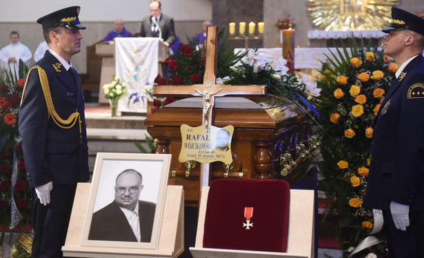 Pogrzeb Rafała Wójcikowskiego