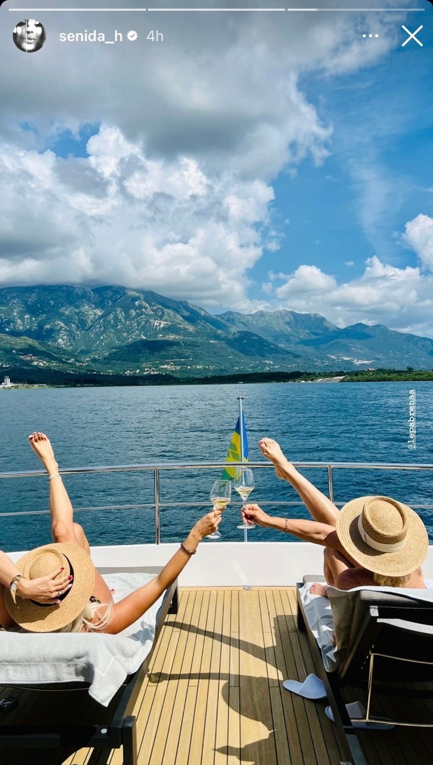 Lepa Brena i Senidah uživaju na odmoru