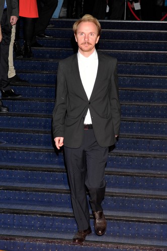 Jacek Borcuch na premierze 'Nieulotnych'