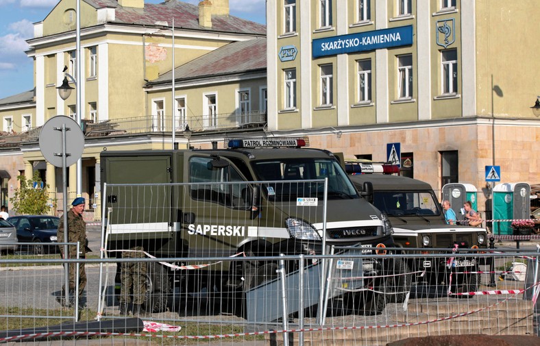 Akcja wydobycia bomby lotniczej w Skarzysku - Kamiennej