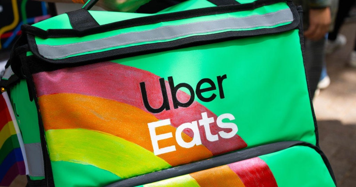 A police officer completed an Uber Eats delivery after the driver was ...