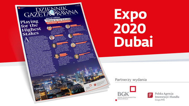 Wydanie specjalne „Dziennika Gazety Prawnej” w ramach Expo 2020 Dubai