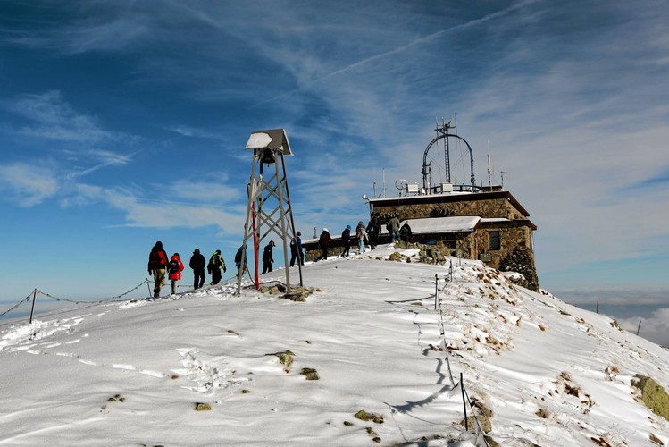 Śnieg zasypał Tatry