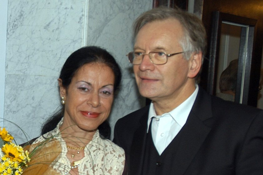 Mireille Maalouf i Andrzej Seweryn