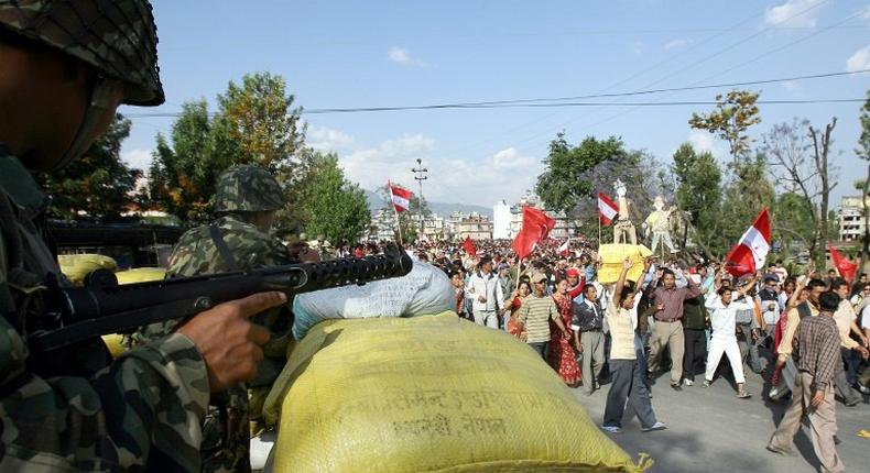 More than 17,000 people were killed during Nepal's civil war, which ended in 2006 with a peace deal between Maoist insurgents and government forces