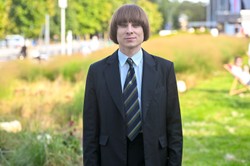 Ralph Kaminski spotkał Jarosława Kaczyńskiego. Zamieścił nagranie i osobliwy komentarz [WIDEO]