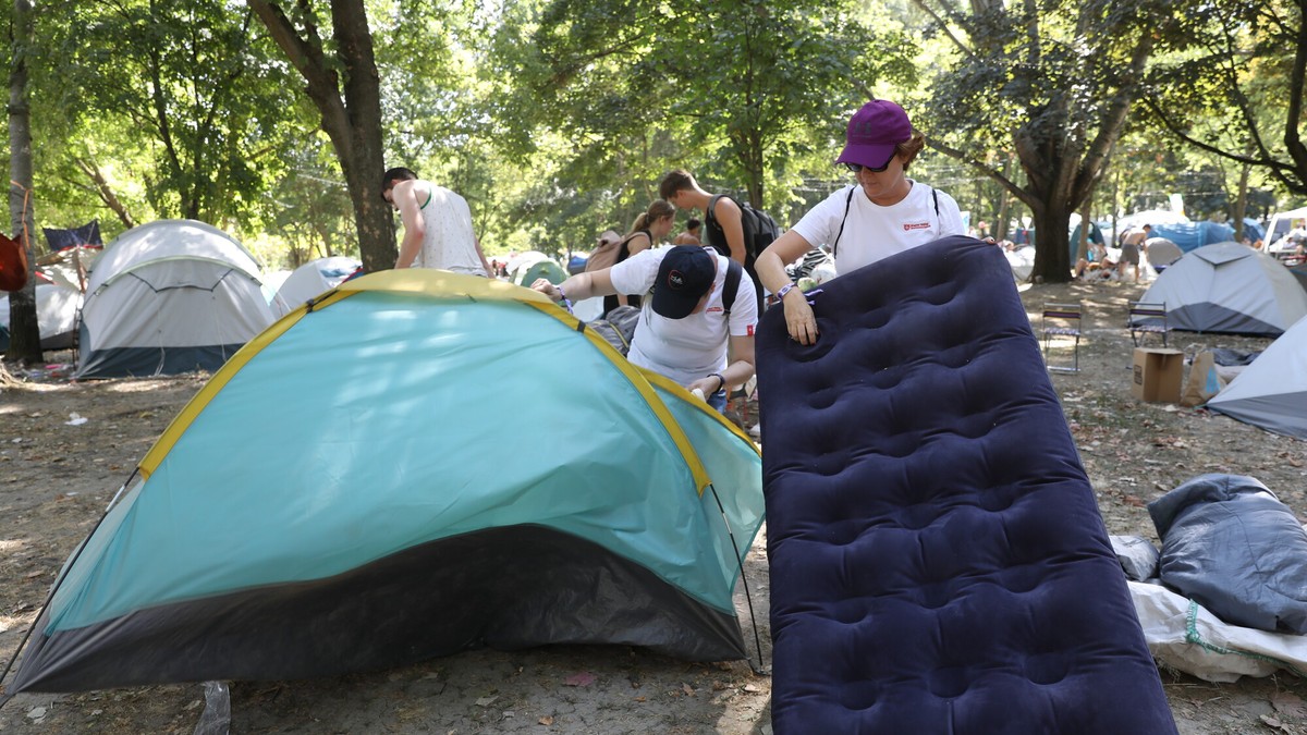 Elképesztő, mi mindent hagytak maguk után a Sziget fesztiválozói – fotók