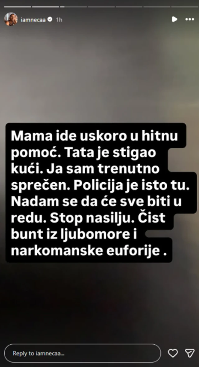 "IZUDARALI SU MOJU MAJKU I POLOMILI JOJ NOGU" Stravičan incident u domu bivšeg zadrugara, policija odmah došla na lice mesta, oglasio se