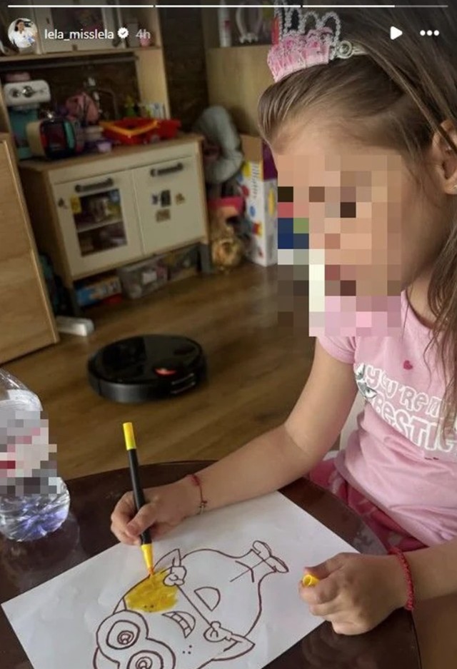 Slobina supruga objavila prizor iz doma