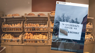 Piekarnia już sprzedaje chleb na kromki. "Tak kupowało się przed wojną"
