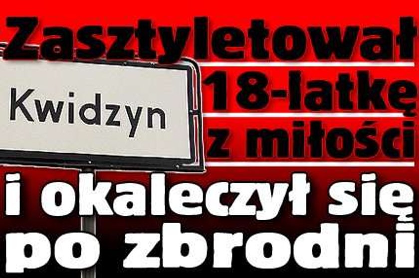 Zasztyletował 18-latkę z miłości i okaleczył się po zbrodni