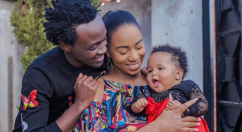 Bahati, his wife Diana Marua and daughter Heaven. Singer Bahati. Bahati dedicates new song Diana to his wife Diana Marua