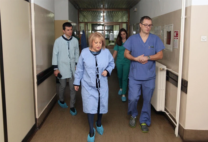 Ministarka u obilasku porodilišta