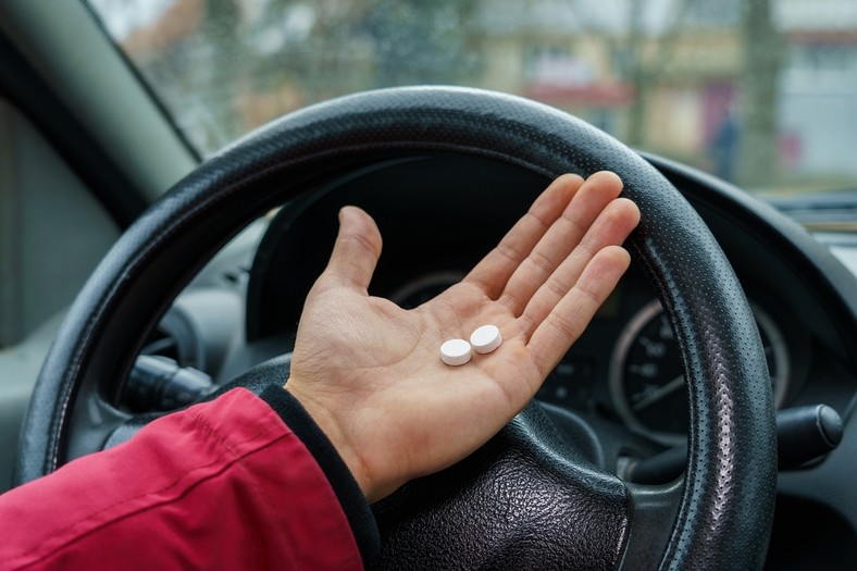 Medicines should not be stored in the car, especially in hot weather