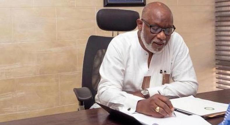 Ondo's Governor Rotimi Akeredolu is gunning for a second term in office [AIT Online]