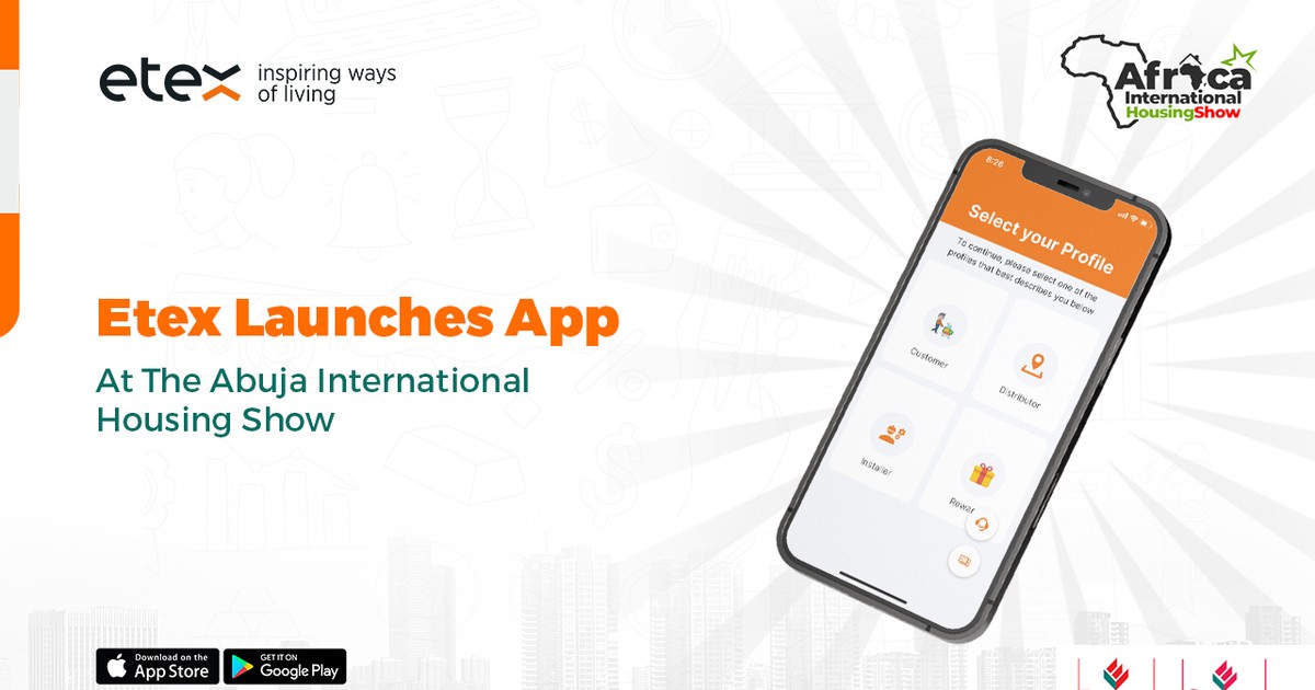 Etex showcased its products at the Abuja International Housing Show, launched new app - Vimarsana News