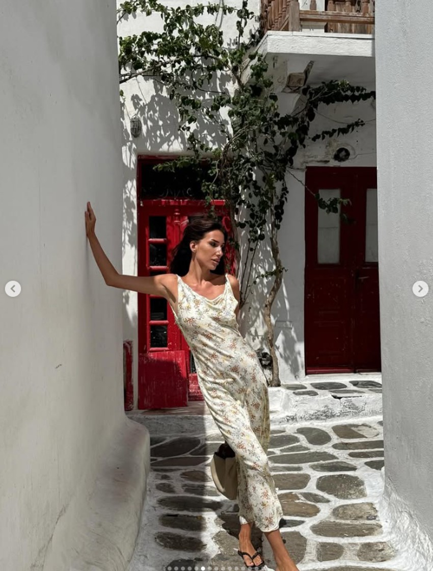 Mina Joksimović na Mikonosu