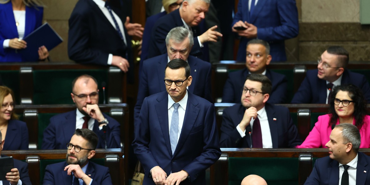 Mateusz Morawiecki złożył dymisję