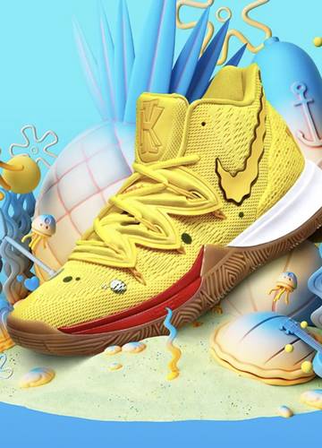 Nike bringt mit Basketball-Star Kyrie Irving Spongebob-Sneaker raus - Noizz