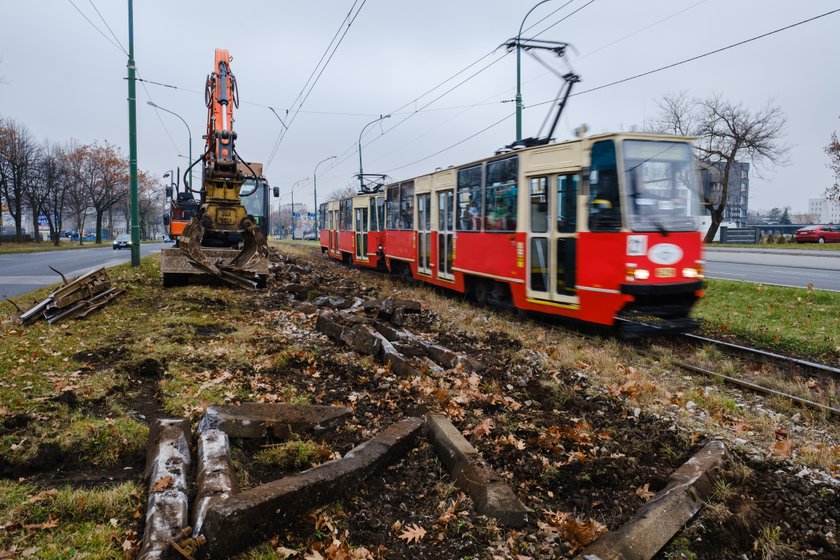 Ruszyła przebudowa torowiska w Dąbrowie Górniczej