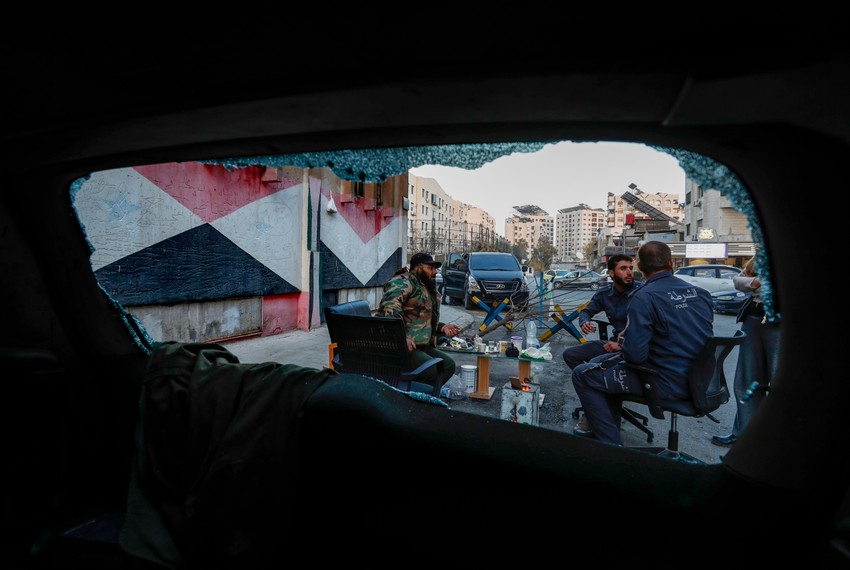 Sirijski borci u Damasku 17. decembra