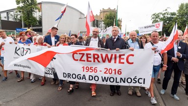 Poznań: manifestacja KOD w 60. rocznicę Czerwca '56