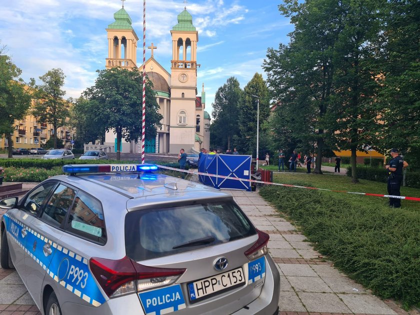 Policja zabezpieczyła ślady oraz monitoring