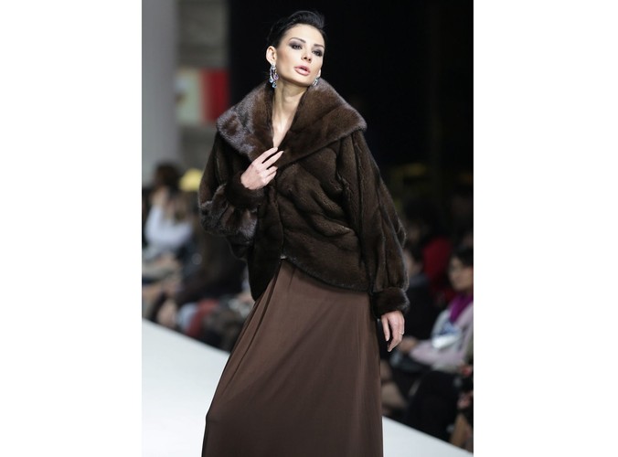 Pokaz kolekcji Hermana Shalumova podczas Russian Fashion Week