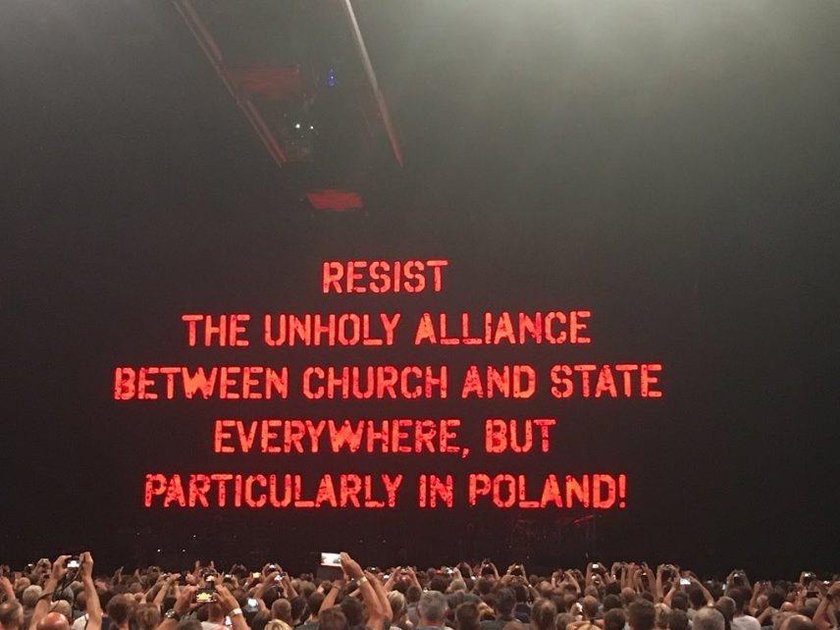 Roger Waters krytykuje polski rząd podczas koncertów