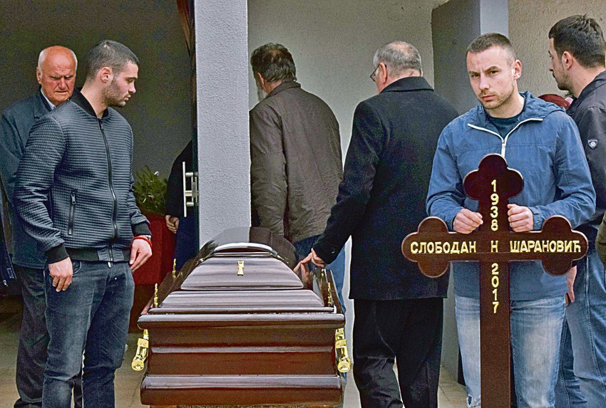 Sahrana Slobodana Šaranovića