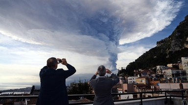 Przebudzenie wulkanu Etna na Sycylii