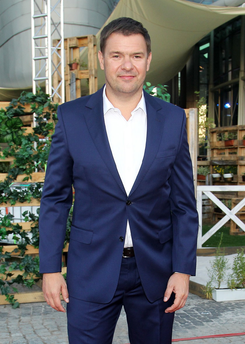 Tomasz Karolak na prezentacji ramówki TVP