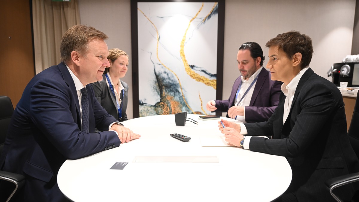 Brnabić i Peter Sorensen