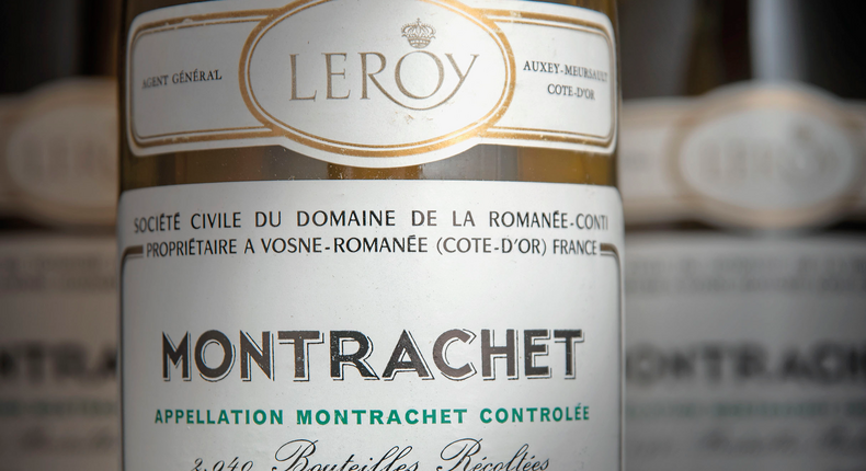 10. Domaine de la Romanée-Conti, Montrachet 1986 —  $120,960