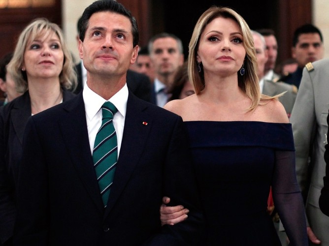 Angélica Rivera i Enrique Peña Nieto
