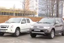 Isuzu D-Max vs Mitsubishi L200 - Pikapy bez wad?