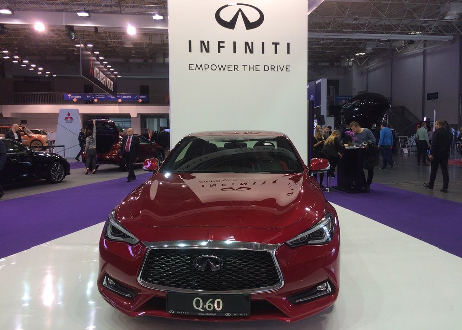 Infiniti w Poznaniu przedstawia model Q60 coupe