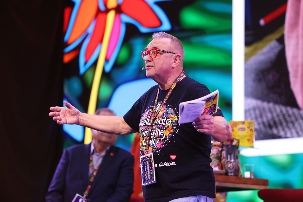 Prezes zarządu Fundacji Wielkiej Orkiestry Świątecznej Pomocy Jerzy Owsiak
