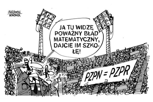 Blad matematyczny kibice pzpn krzętowski