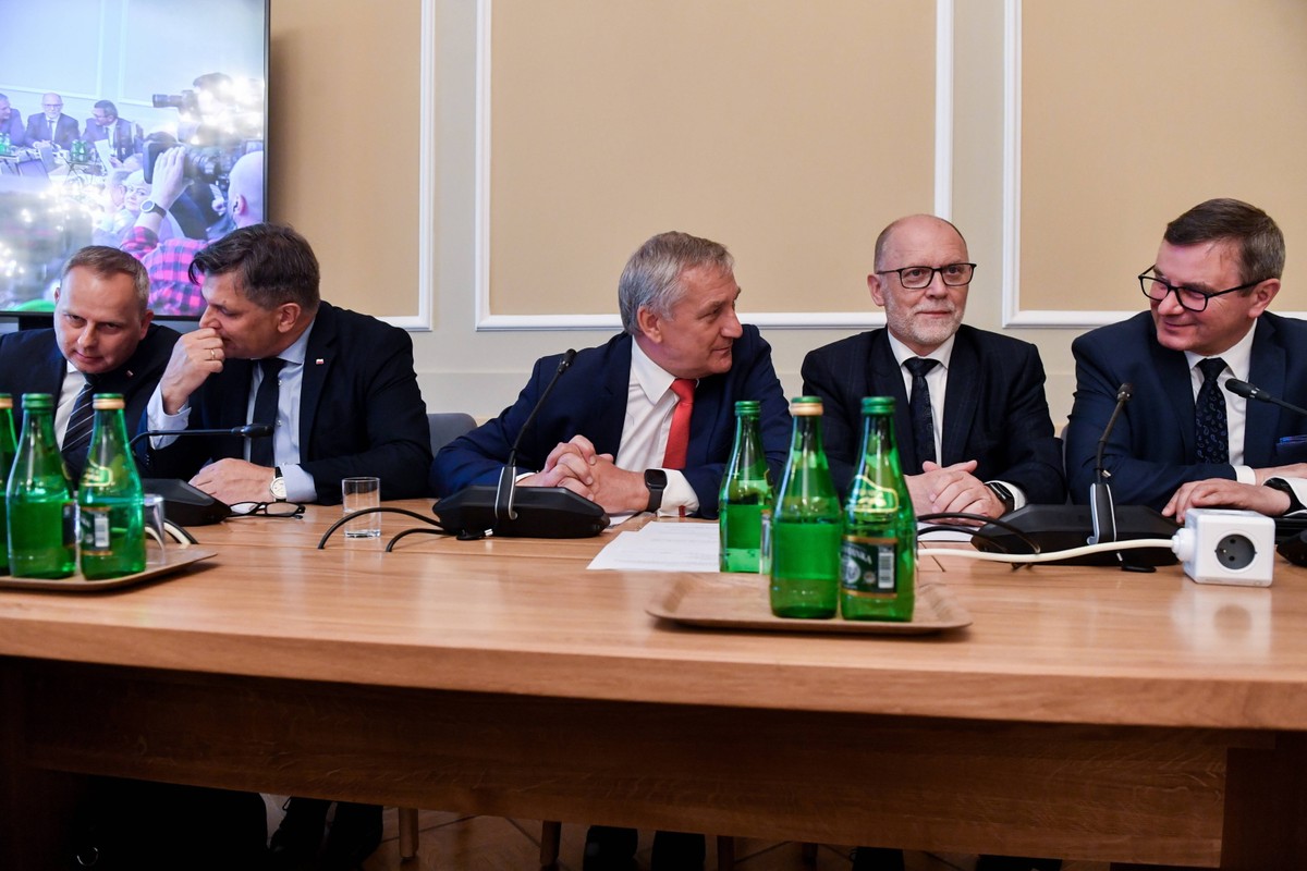 Jerzy Polaczek, Piotr Kaleta, Wiesław Szczepański, Paweł Hreniak, Zdzisław Sipiera