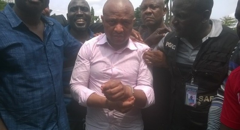 Police re-arraign Evans for alleged kidnapping, attempted murder.