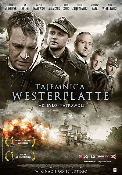 "Tajemnica Westerplatte" - plakat filmu mały