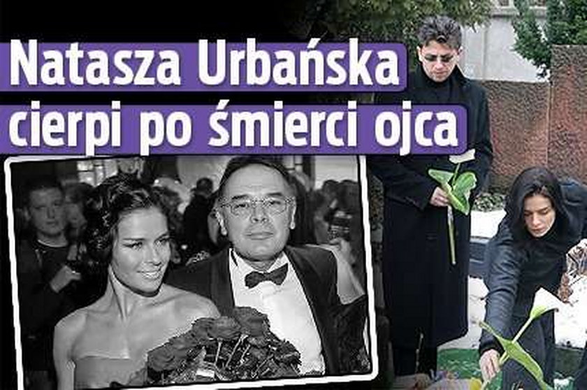 Natasza Urbańska cierpi po śmierci ojca!