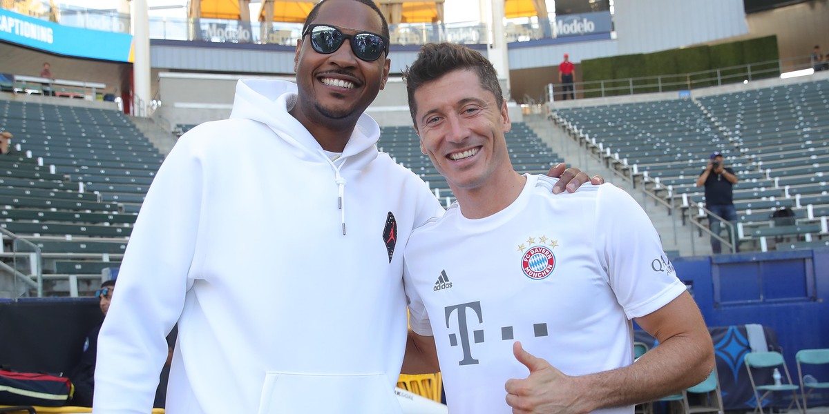 Carmelo Anthony Robert Lewandowski