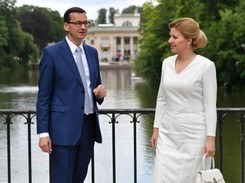 'Sesja ślubna, a nie poważna polityka'. Kaja Godek krytykuje stylizację prezydent Słowacji z wizyty w Polsce. FOTO