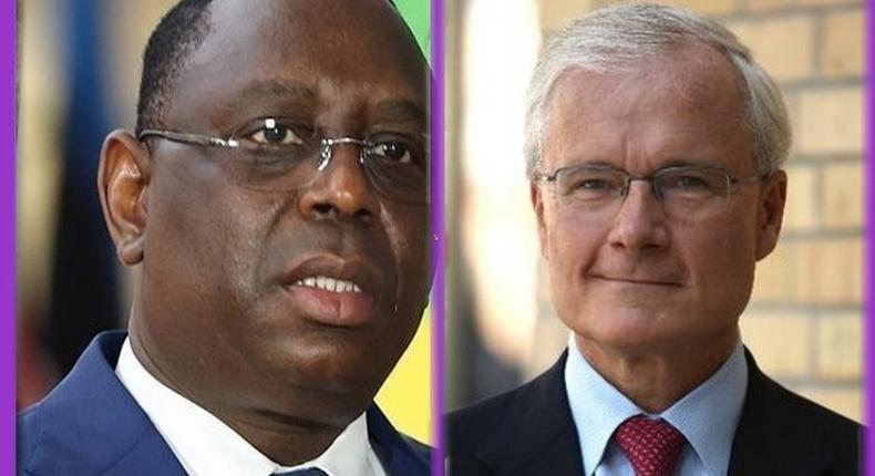 Macky Sall et  Bernard ÉMIÉ