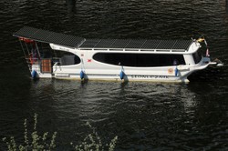 Na Brdzie ruszyły rejsy tramwajami wodnymi "Słonecznik"