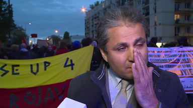 Demonstracja Kurdów w Warszawie. "Żal do świata, że my walczyliśmy przeciwko ISIS, a świat obrócił się przeciwko nam"