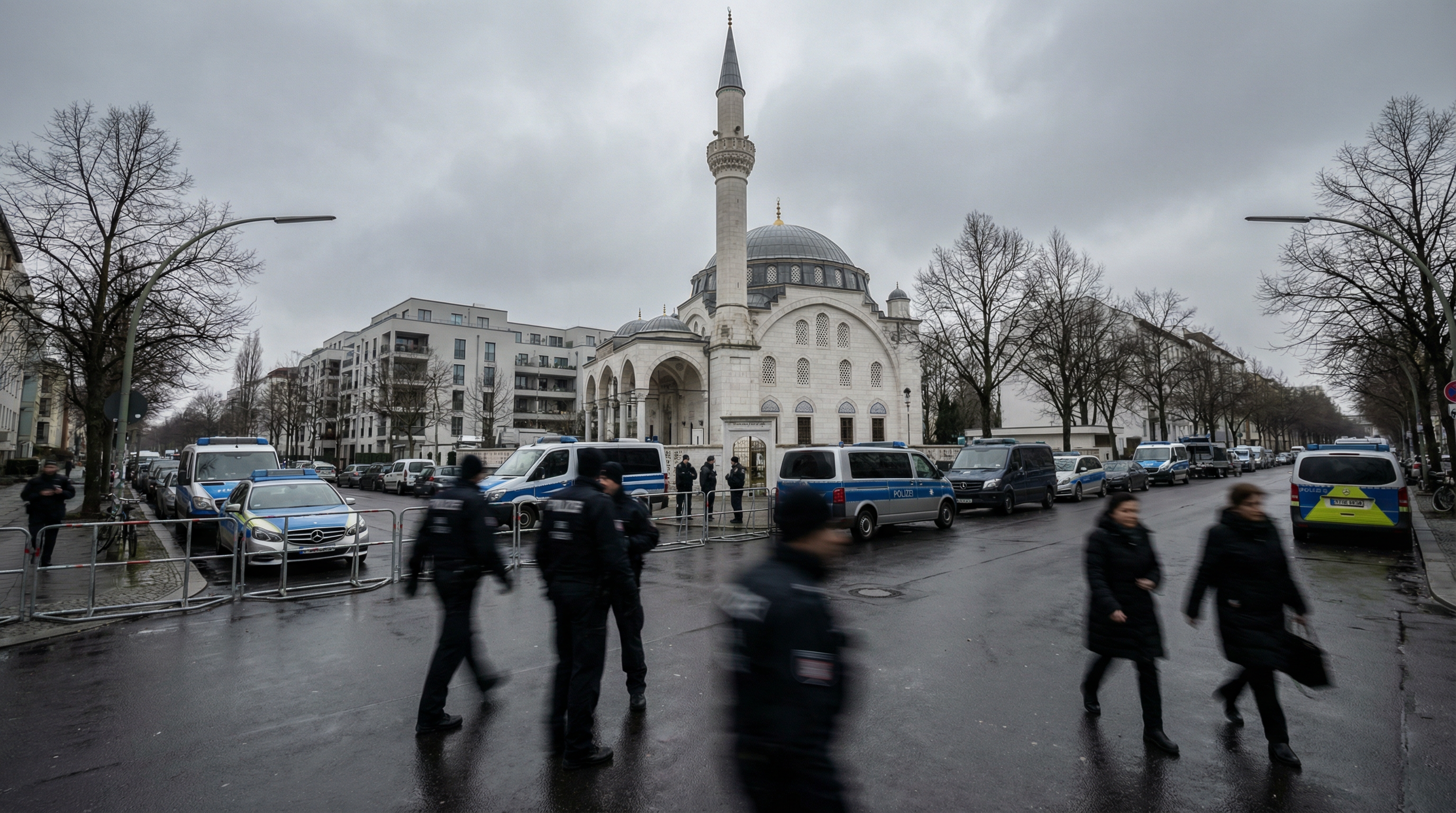 2000 Trauergäste erwartet: Polizei sichert Beerdigung von Clan-Größe in Berlin